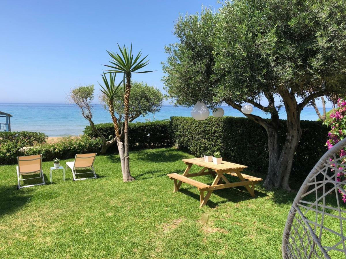 Aqua Seafront Glyfada Corfu Beach House With Garden Luaran gambar